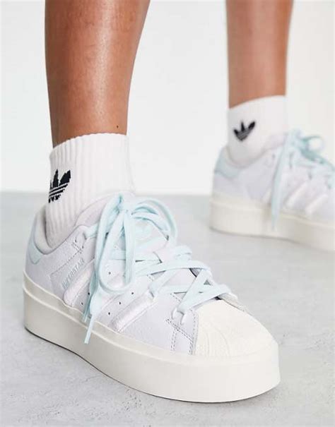 asos white platform sneakers